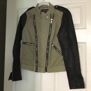 COPY - Members Only jean and leather jacket